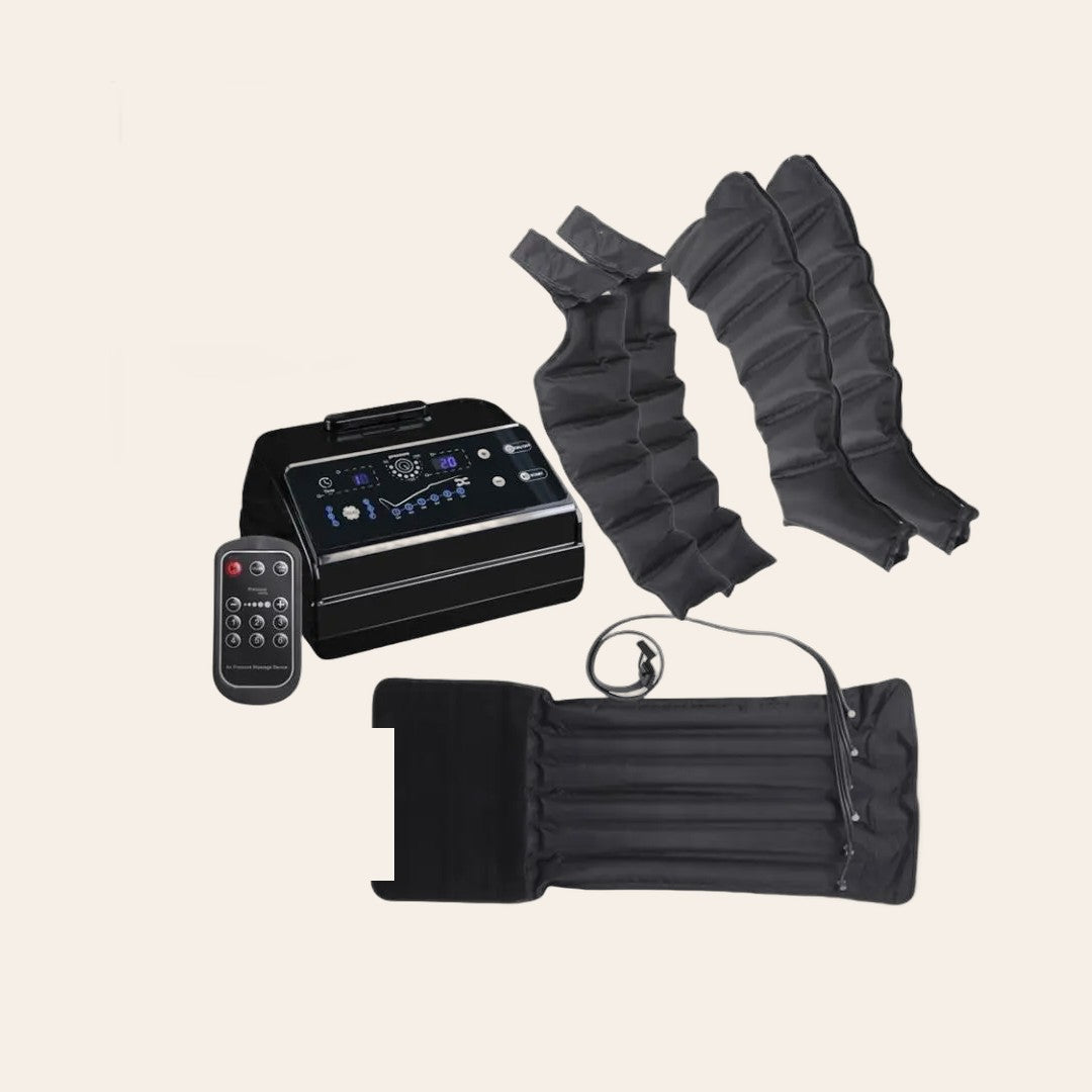 Airlégère Institut · Kit de pressothérapie jambes, bras et ceinture